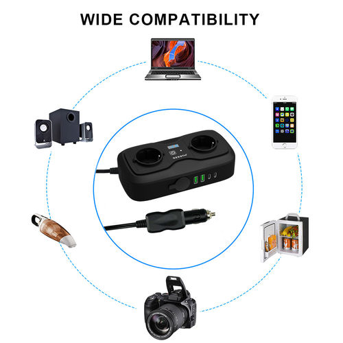 Последние новости компании о Тенденции в автомобильных инверторах: инновации в области энергообеспечения для будущего мобильности