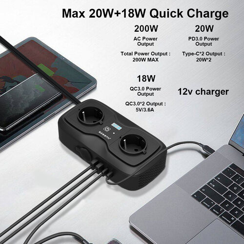 Последние новости компании о Power Inverters vs Car Chargers: Which Is Better for Your Vehicle?