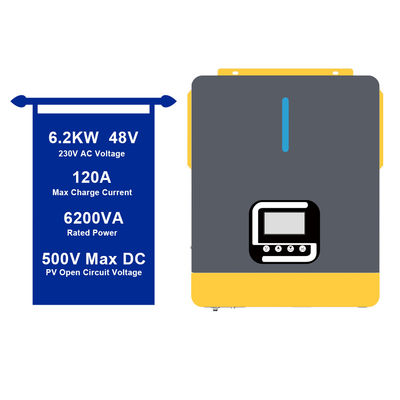 Хорошая цена. 6200w 48vdc Гибридный солнечный гибридный гибридный гибридный гибридный гибридный гибрид онлайн