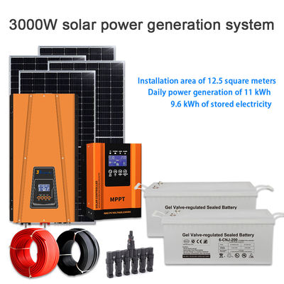 Хорошая цена. OEM & ODM 3KW Solar System Kit with Battery Storage & Monocrystalline Panels for B2B Partnerships онлайн