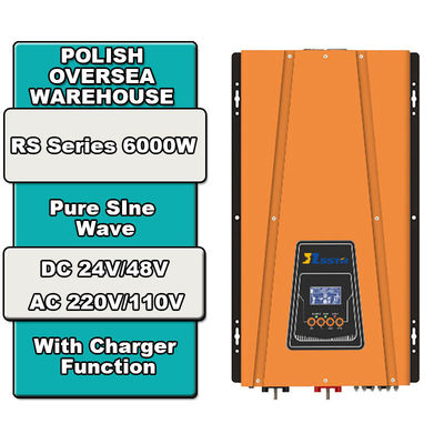 Новая серия RS Toroidal Inverter 12V 24V 48V 6000W Чистый синусовой волновой инвертор