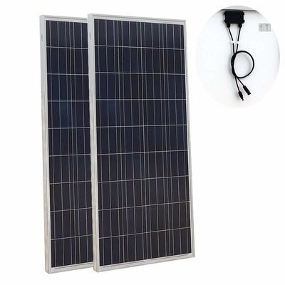 Настройка напряжения DC24V 48V Поли солнечная панель 200W 300 400 Ватт солнечная панель