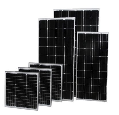 18V 24V 36V 48V Алюминиевая стеклянная солнечная панель 100w жесткая солнечная панель высокая производительность