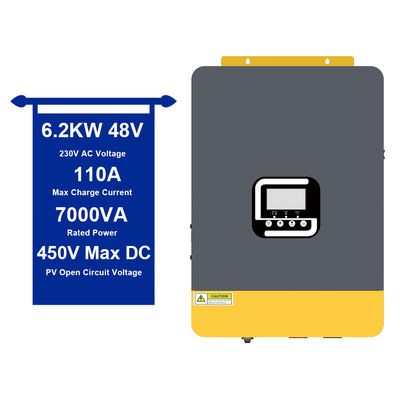 6200W 48VDC домашний солнечный инвертор с защитой от перегрузки