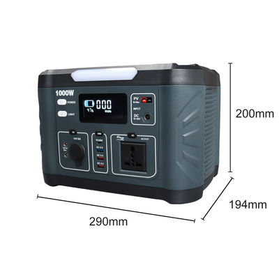 3.7V 216000mAh Lifepo4 портативная электростанция 799.2wh / 1000w Power Bank