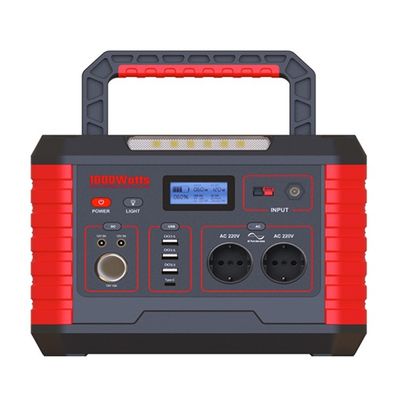 OEM 1000 Вт портативная электростанция TYPE-C Выход QC3.0 18 Вт для быстрой зарядки