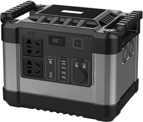 300000mAh Литийная батарея Портативная электростанция 1000 Вт Солнечный генератор AC220v 110v