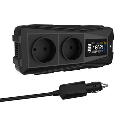 Малый 12V до 110V 220V автомобильный силовой инвертор с номинальной мощностью USB типа C 300W Модифицированная синусовая волна