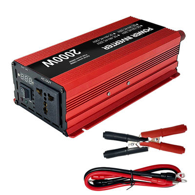 Хорошая цена. 2000 Вт Пик постоянного тока в токовые инверторы 12V 24V 48V 60V Вне сети Внешний ток инвертора онлайн