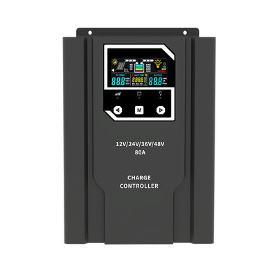 Умный контроллер солнечной зарядки Dc 12v 24v 36v 48v 30a Mppt Солнечный регулятор