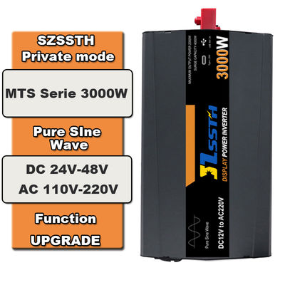 Хорошая цена. 3 кВт автономный солнечный инвертор с чистой синусоидой (12 / 24 / 48 В в 110 / 220 / 230 / 240 В) онлайн