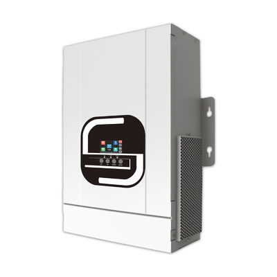 Хорошая цена. Гибридный солнечный инвертор 3.6 кВт 6.2 кВт с двойным выходом для автономных солнечных электростанций, 24 В 48 В, чистая синусоида, с контроллером MPPT 120A онлайн