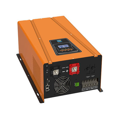 Хорошая цена. Home Use 12v 5KW Inverter Power Solar System 220v Inverter 5000W Toroidale Pure Sine Wave Split Phase Inverter онлайн